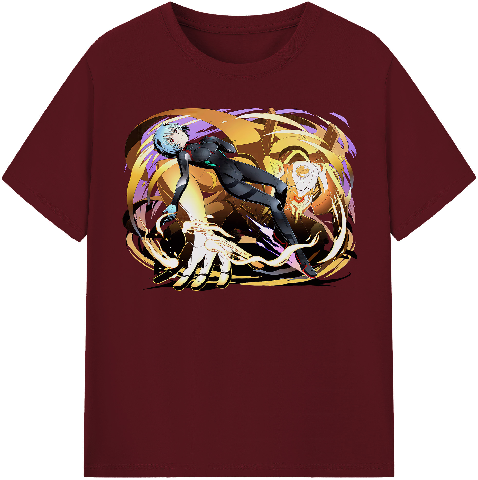 （画像用） EVA 新世紀エヴァンゲリオン 綿100％半袖Tシャツ（フロントプリント）